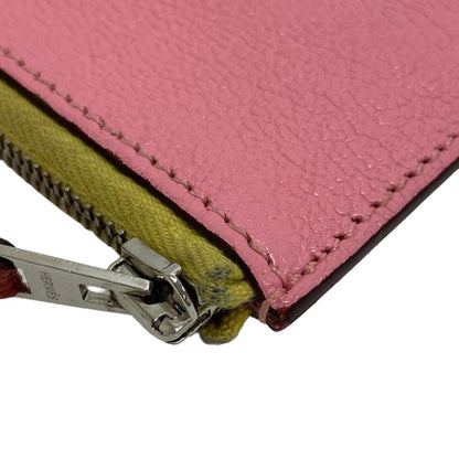 Hermes Paddock Chevre Misor Coin Case Pink