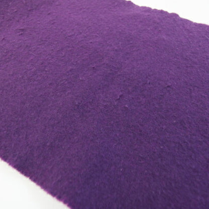 Loewe Anagram Scarf Purple Wool Angora Two-Tone Stole