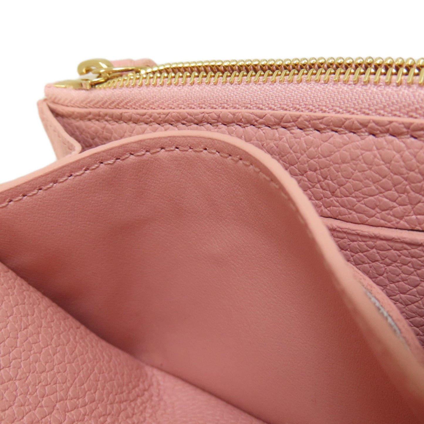 Louis Vuitton M81520 Portomonnaie Rosalie Rose Poodle Wallet/Coin Case Empreinte