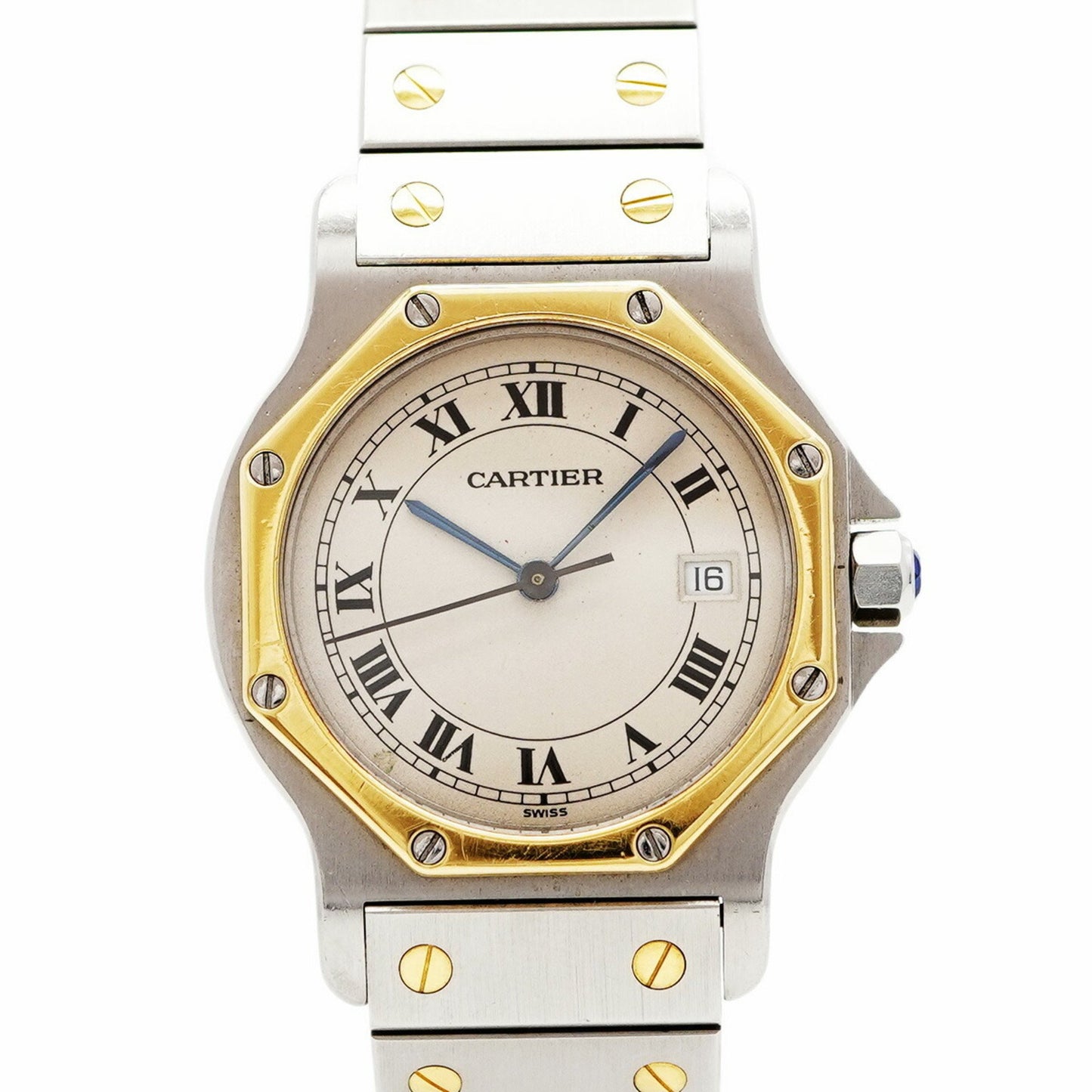 Cartier Santos Octagon W2001583 Ivory Dial
