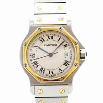 Cartier Santos Octagon W2001583 Ivory Dial