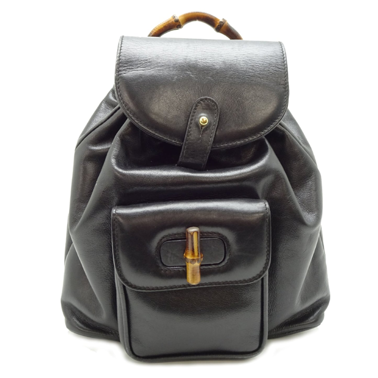 Bamboo - Gucci Backpack Leather