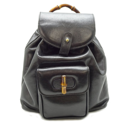 Bamboo - Gucci Backpack Leather