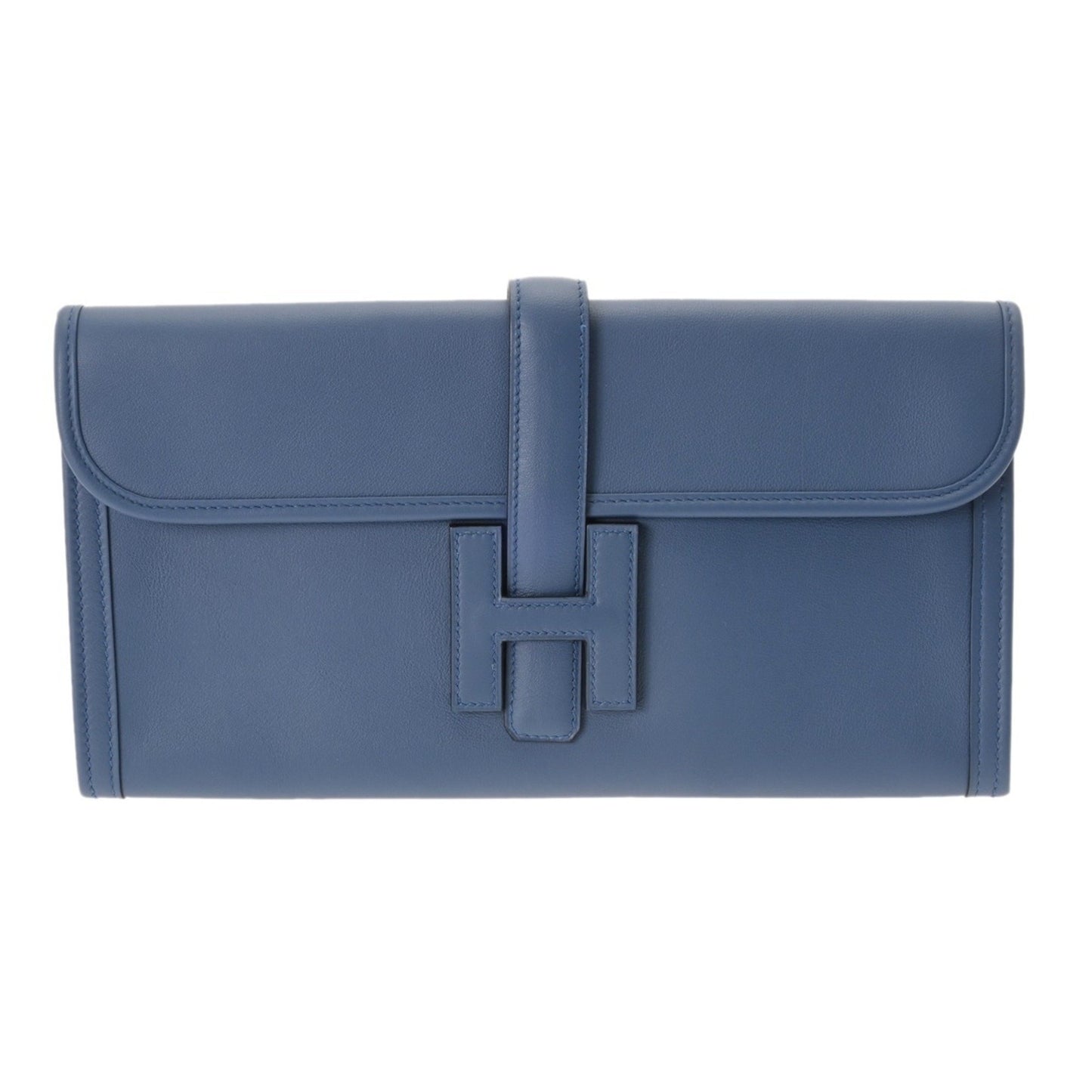 Hermes Jige Elan 29 Blue Agate A Stamp (Around 2017)