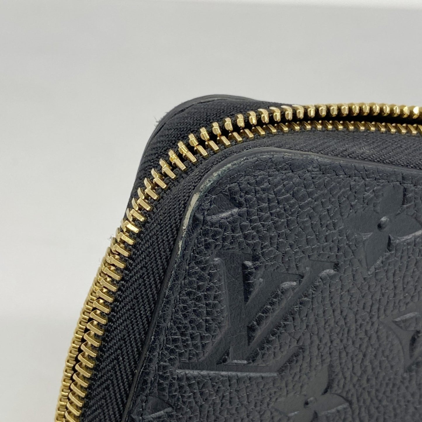 Louis Vuitton Monogram Empreinte Zippy Wallet M61864 Noir