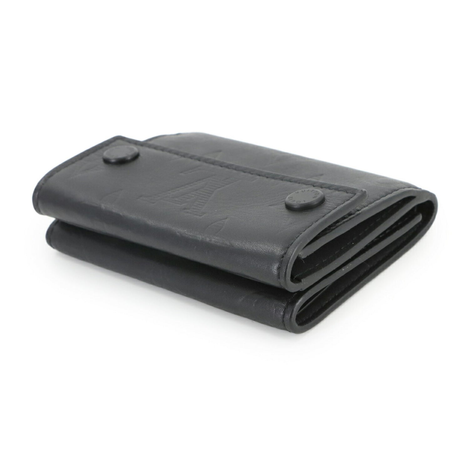 Louis Vuitton Monogram Shadow Discovery Compact Wallet