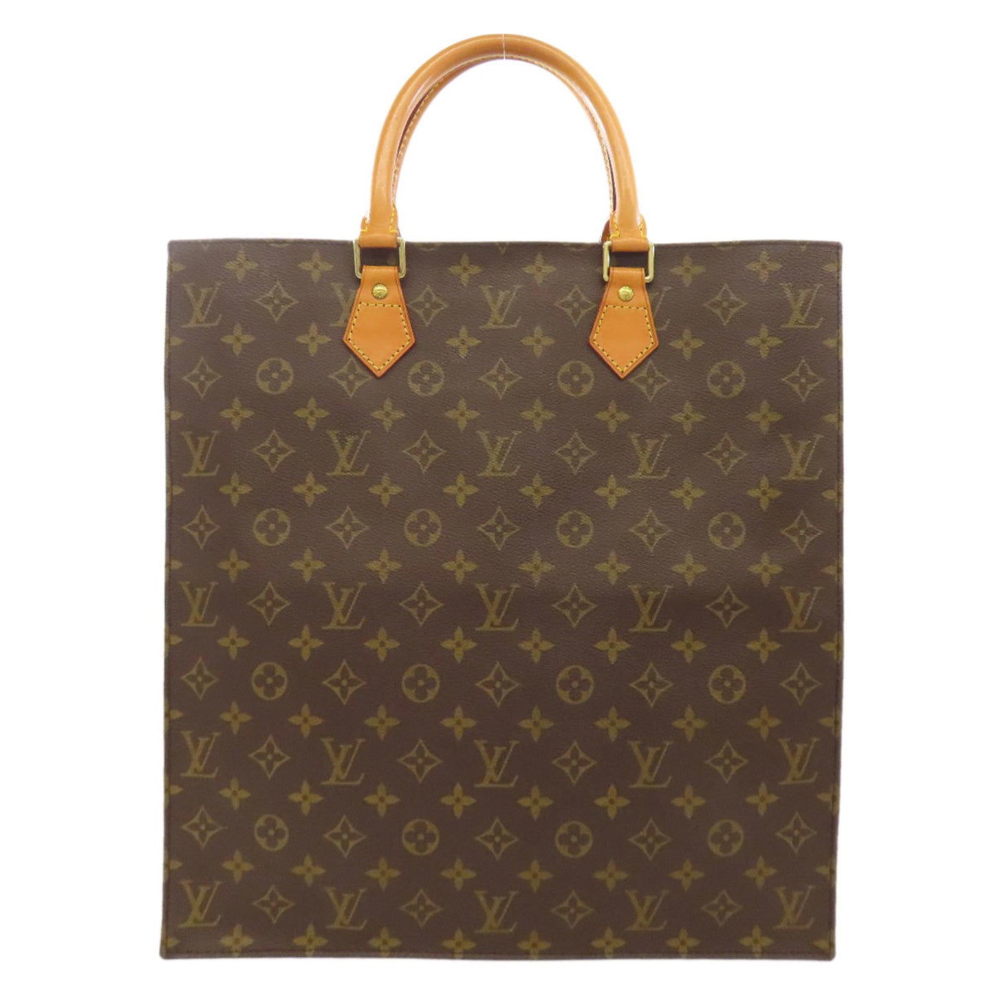 Louis Vuitton M51140 Sac Plat Handbag Monogram Canvas