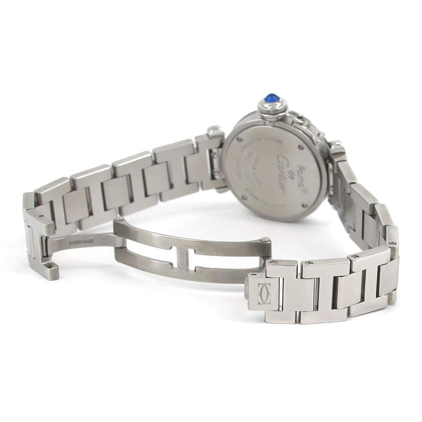 Cartier Miss Pasha W3140007 Ss Quartz Watch