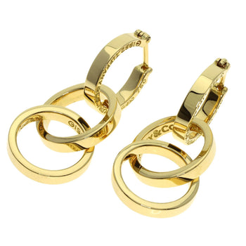 Tiffany & Co. Triple Circle Earrings In 18K Yellow Gold