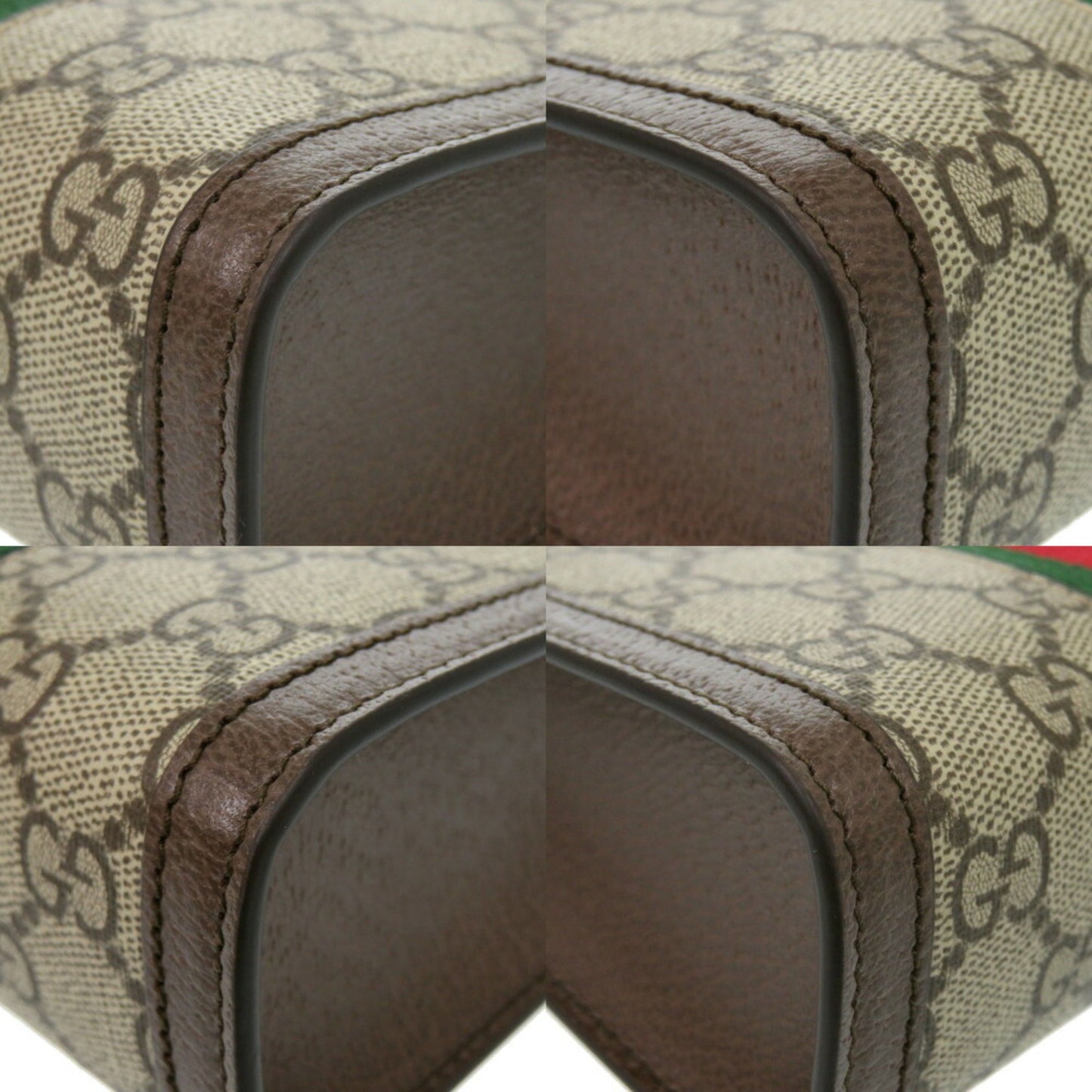 Like New Gucci Ophidia 772317 Gg Canvas Beige Shoulder Bag 0486Gucci