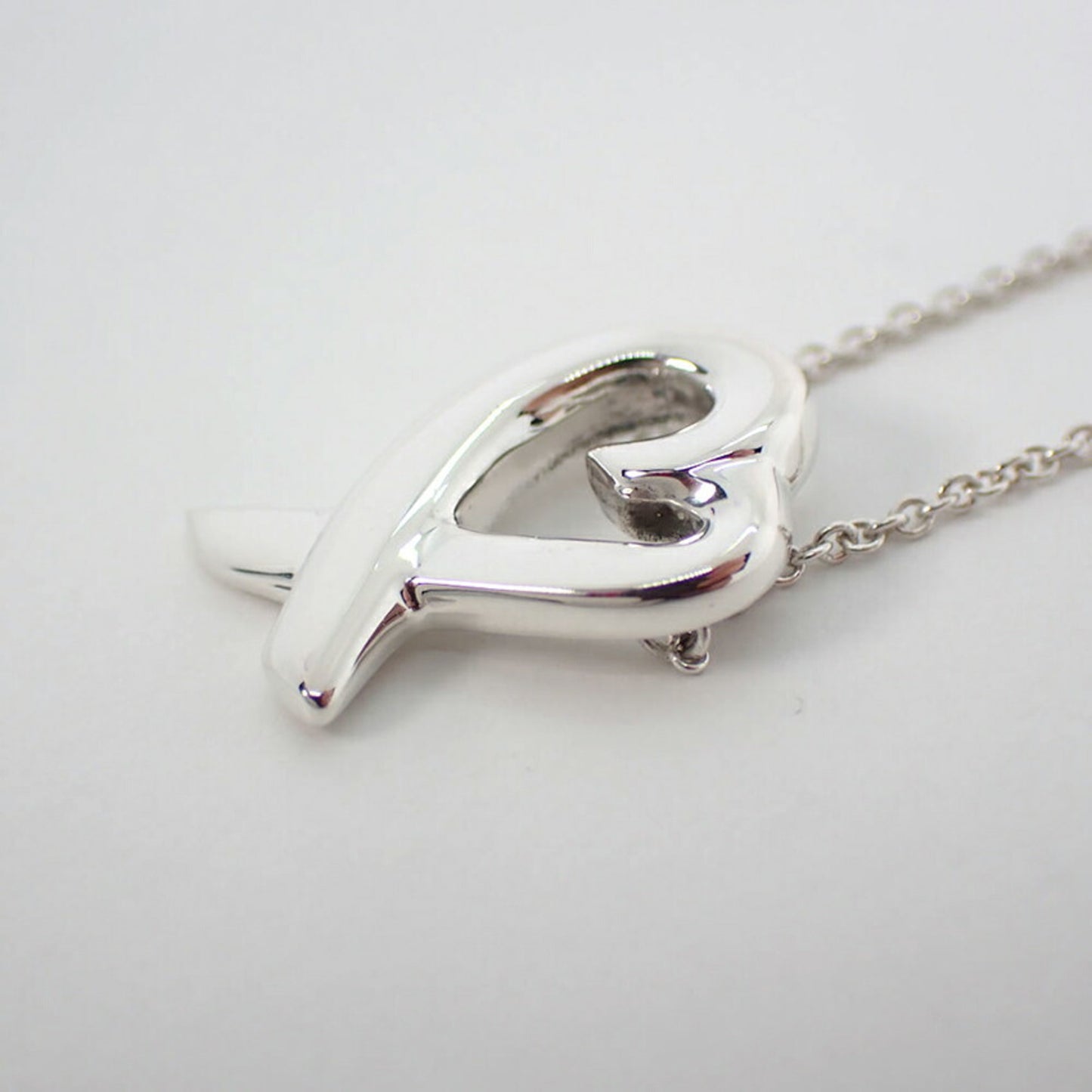 Tiffany 925 Loving Heart Pendant Necklace