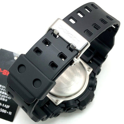 G-Shock Casio Ga-710-1A Garish Color Analog-Digital Watch In Matte Black