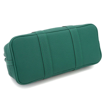 Hermes Herms Garden Party 30 Tpm Tote Bag In Negonda Malachite