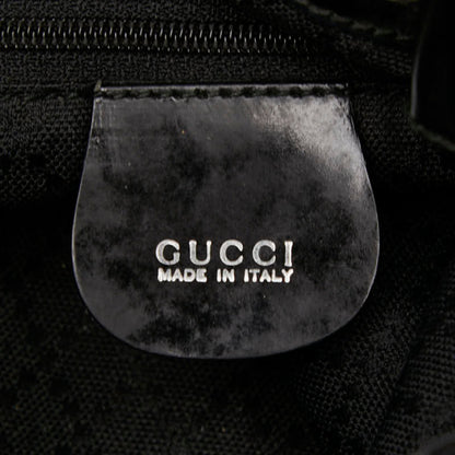 Gucci Bamboo Handbag/Shoulder Bag 2Way 003 2854 Black Nylon Leather