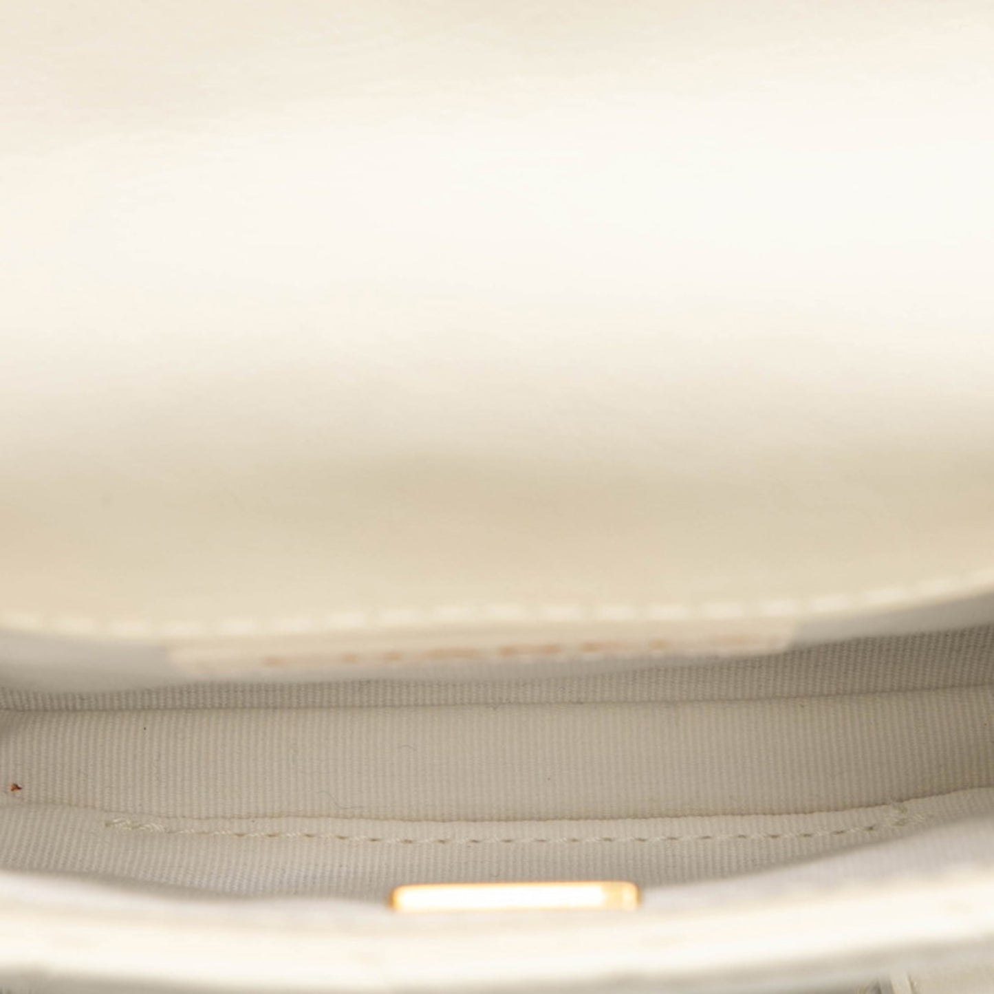 Chanel Matelasse Mini Flap Bag Shoulder White Lambskin