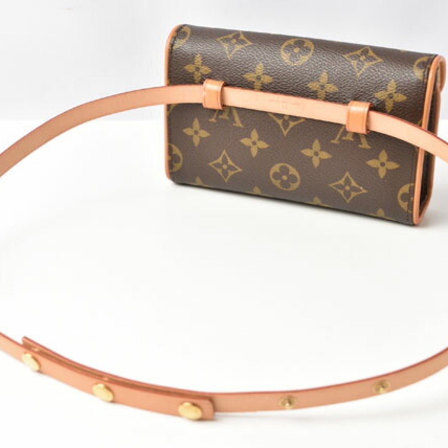 Louis Vuitton Waist Bag/Pouch/Pochette/Louis Vuitton Pochette Florentine Belt Xs Size Set (Sold