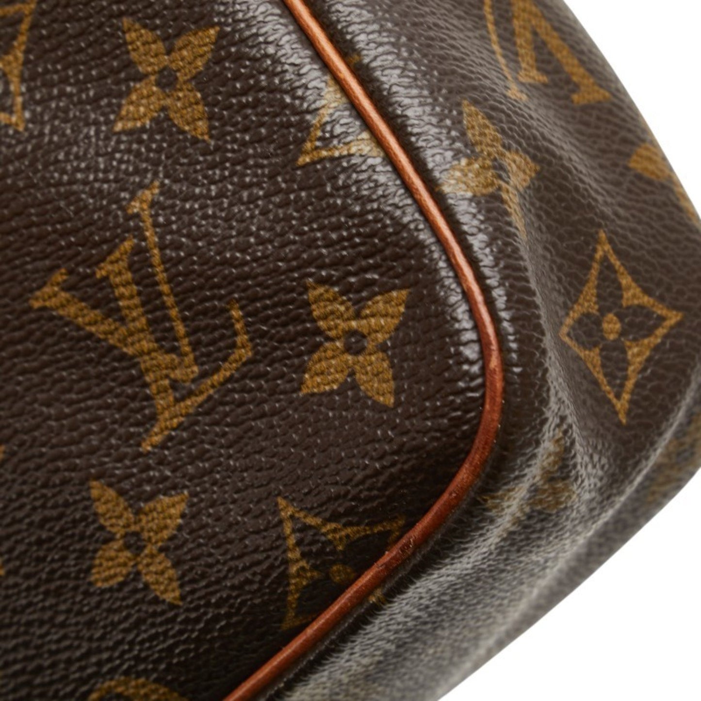 Louis Vuitton Monogram Compigne 23 Second Bag M51847 Brown Leather