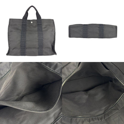 Hermes Herms Air Line Canvas Handbag