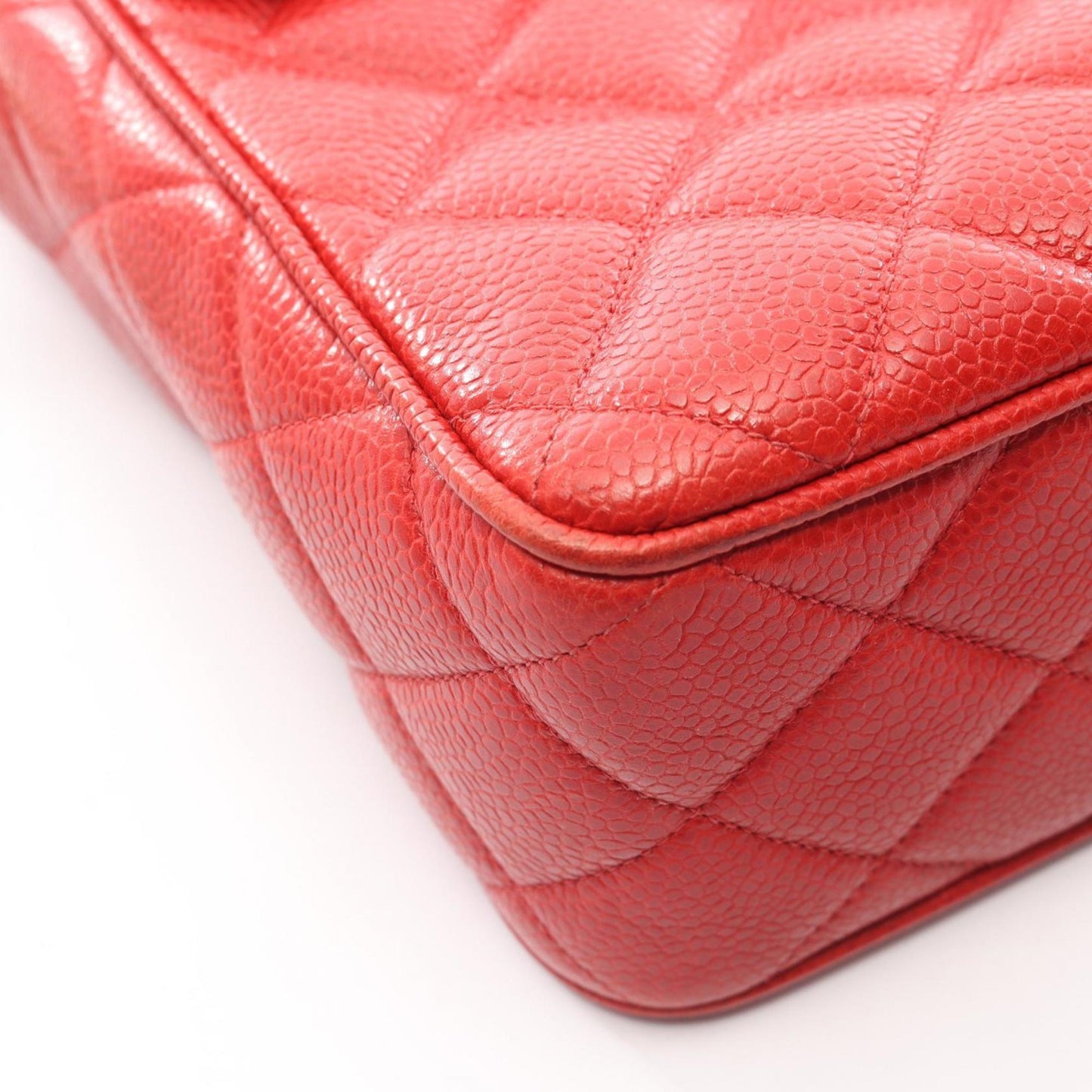 Chanel Matelasse Shoulder Bag In Calfskin Leather