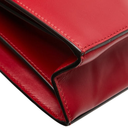 Gucci Zumi Shoulder Bag 576388 Red Leather