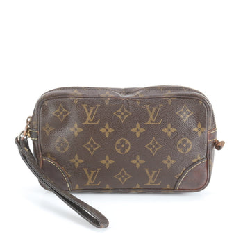 Louis Vuitton Monogram Marly Dragonne Pm M51827 Leather Second Bag/Clutch Pouch