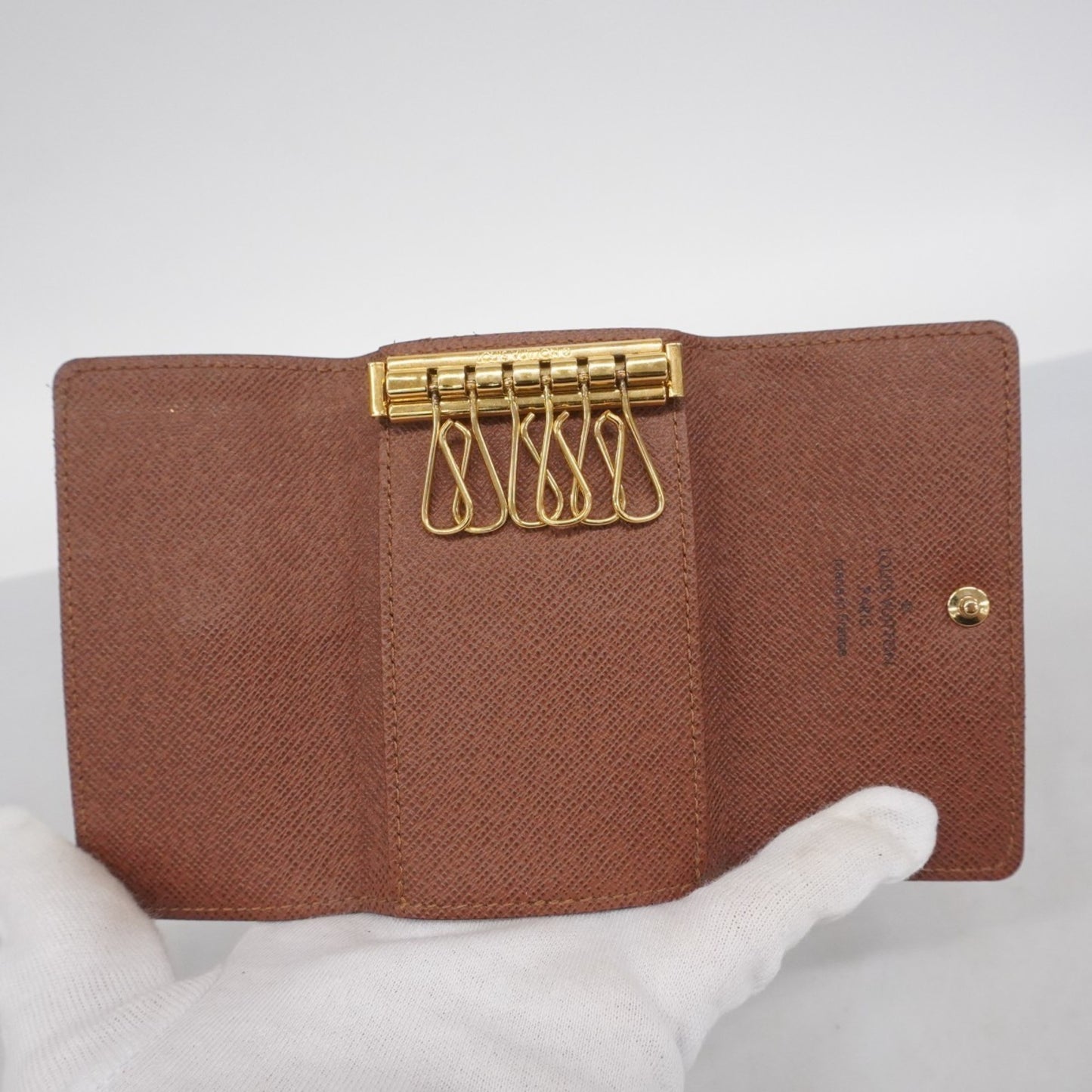 Louis Vuitton Monogram Multicle 6 Key Case M62630 Brown