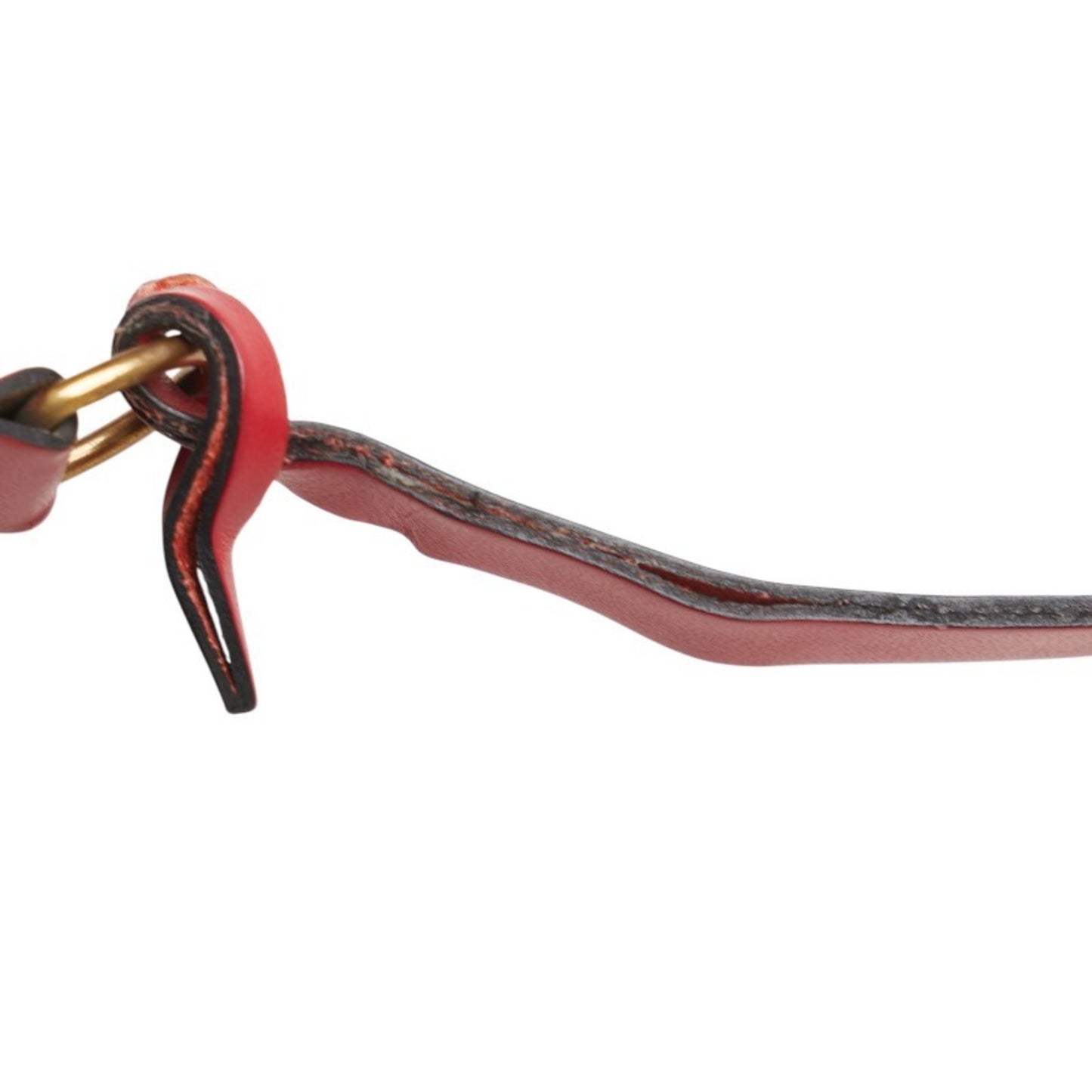 Louis Vuitton Epi Pochette Accessory Pouch Handbag M52947 Castilian Red Leather