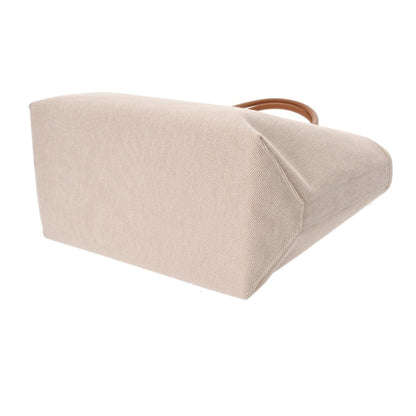 Hermes Steeple 28 Ecru/Gold B Stamp (Circa 2023) Women'S Toile/Swift Handbag