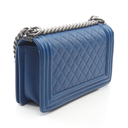 Chanel Boy Chanel Shoulder Bag In Caviar (Grained Calfskin) For Women