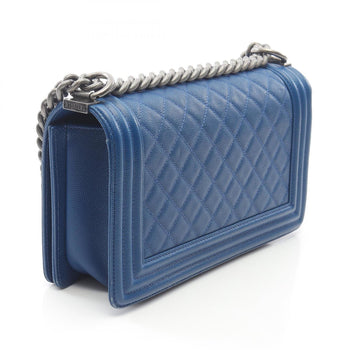 Chanel Boy Chanel Shoulder Bag In Caviar (Grained Calfskin) For Women