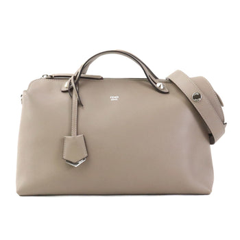 Fendi Handbag Shoulder Bag By The Way Large Leather Greige
