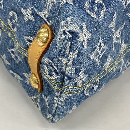 Louis Vuitton Monogram Denim Baggy Gm M95048 Blue