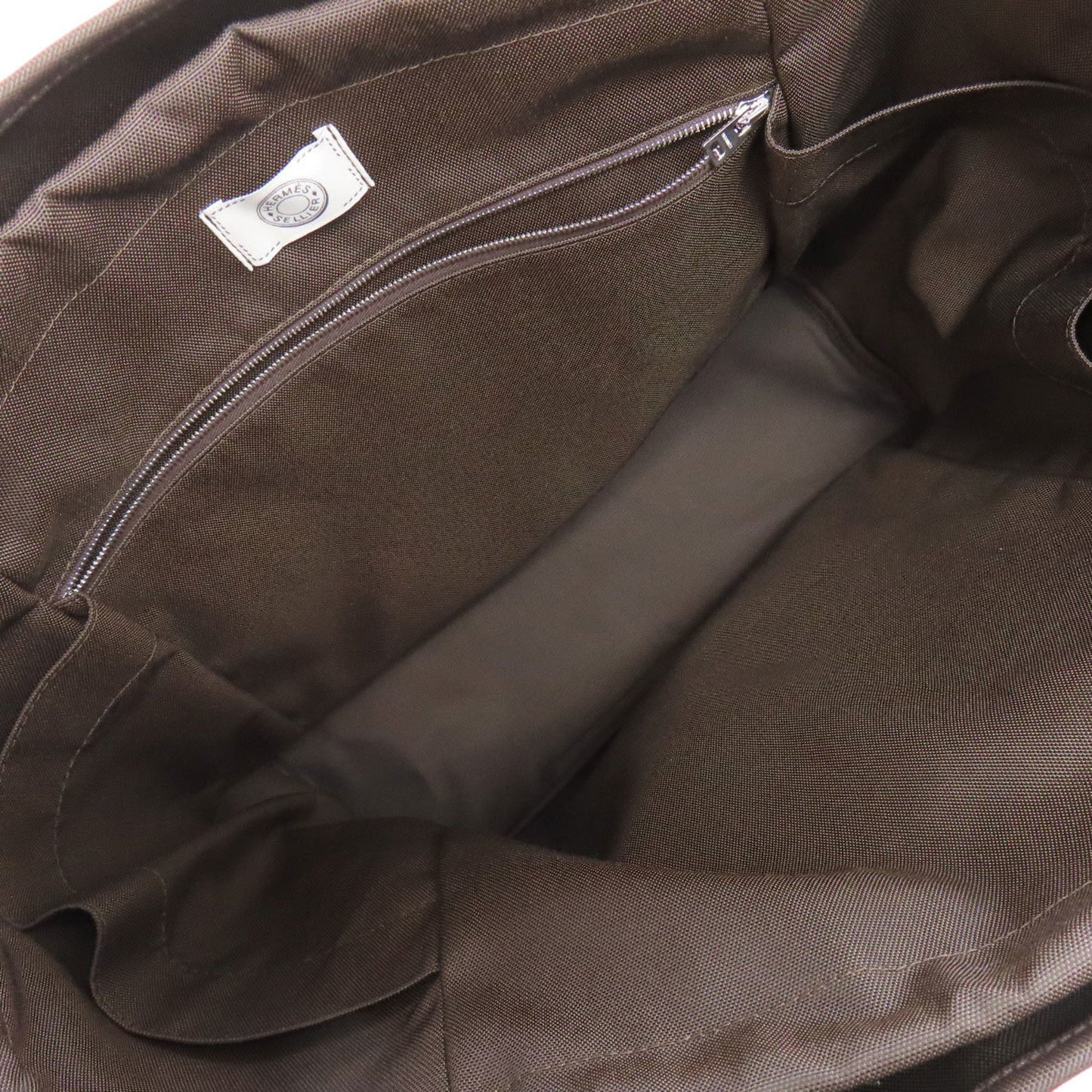 Hermes Herms Sac De Pansage Groom 2-Way Tote Bag Canvas