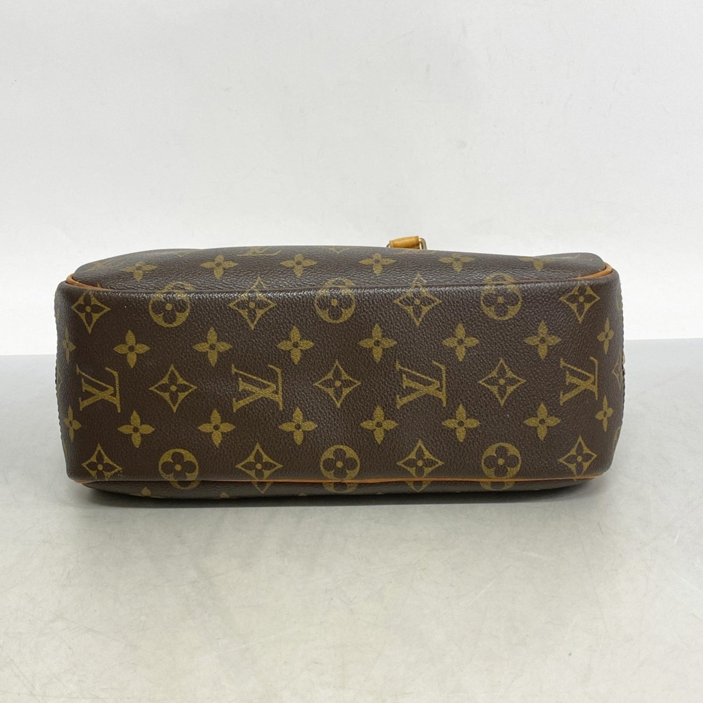 Louis Vuitton Monogram Trouville Handbag M42228 Brown