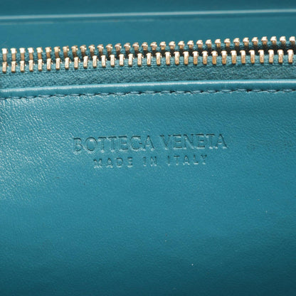 Bottega Veneta Intrecciato Round Long Wallet