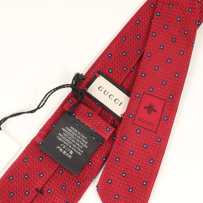 Gucci Flower Monogram Silk Tie