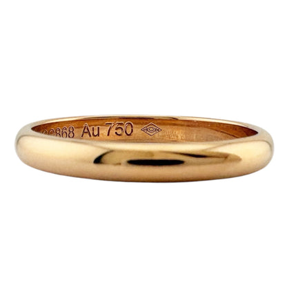 (18K) Cartier Band Ring Pink Gold