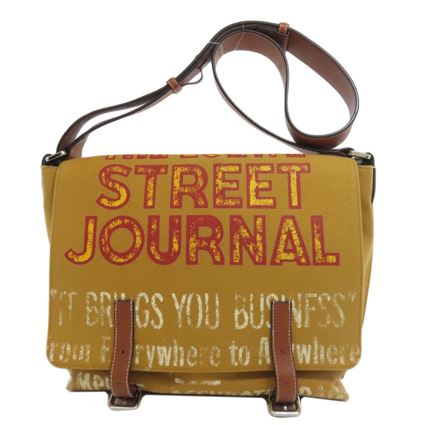 Loewe Messenger Bag Shoulder Canvas Calfskin