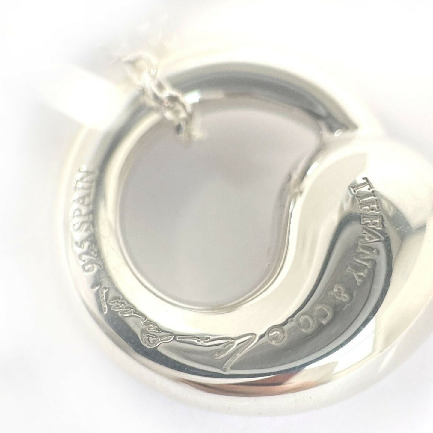 Tiffany & Co. Tiffany Eternal Circle Elsa Peretti Necklace In 925 Sterling Silver