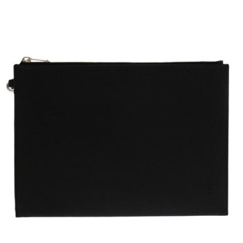 Like New Yves Saint Laurent 530013 Clutch Bag In Black Leather
