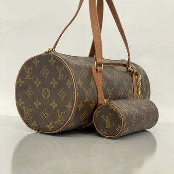 Louis Vuitton Monogram Papillon 30 Handbag M51385 Brown