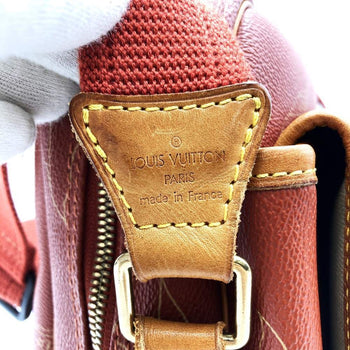 Louis Vuitton M80028 Louis Vuitton Cup Calvi Shoulder Bag In Orange Leather /