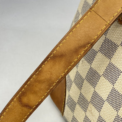 Louis Vuitton Damier Azur Hampstead Pm Tote Bag N51207 White