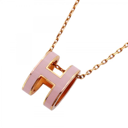 Hermes Herms Mini Pop Ash Necklace In Gp-Plated Gold