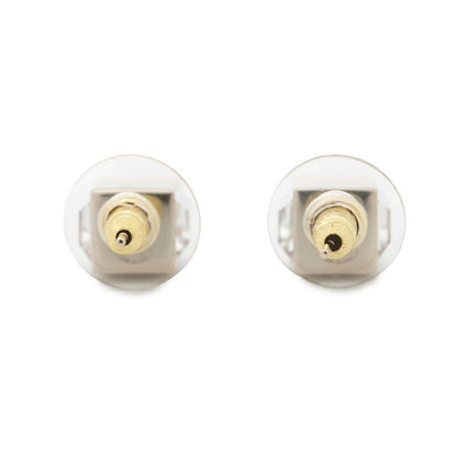 Chanel Earrings Coco Mark Cube Rhinestone B25 C Abe805 Chanel