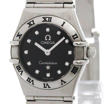 Omega Constellation Diamond Steel Quartz