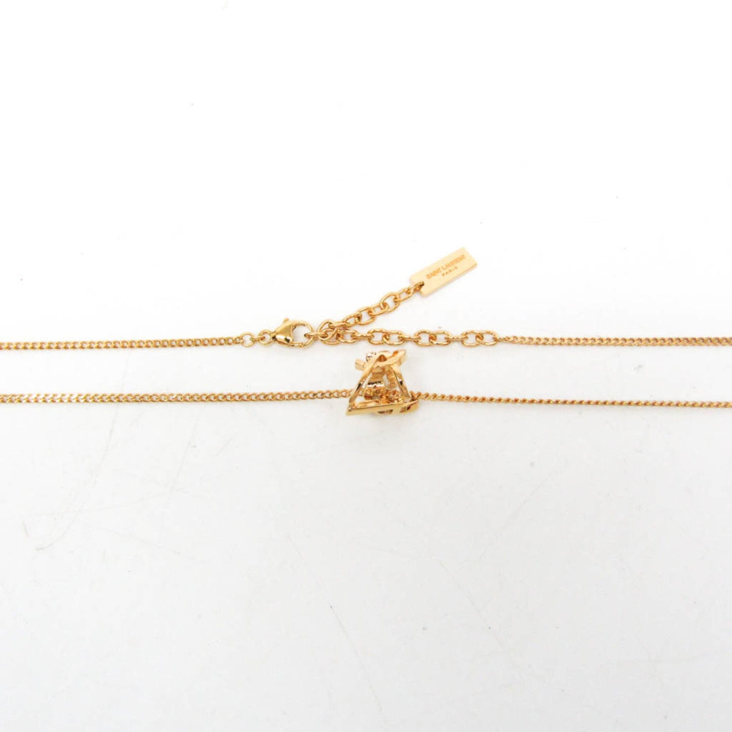 Yves Saint Laurent Ysl Logo Gold Plating
