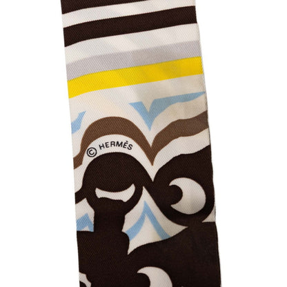 Hermes Herms Twilly Brides De Gala Shadow Scarf