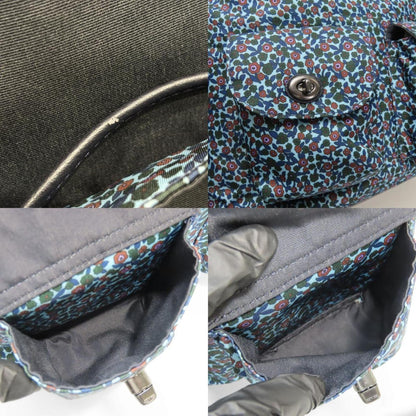 Coach Backpack/Daypack F59434 Nylon Leather Blue Navy Backpack