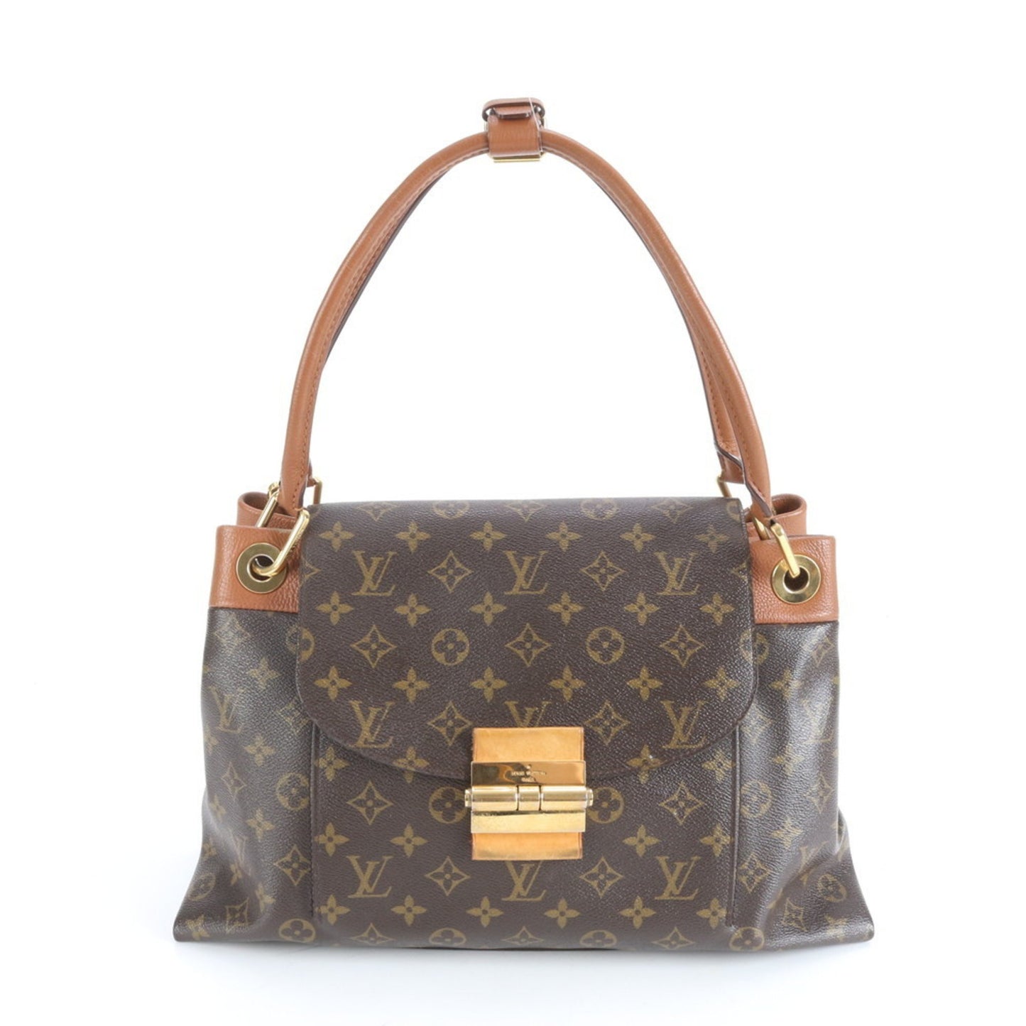 Louis Vuitton Monogram Olympe M40580 Leather Tote Bag Shoulder